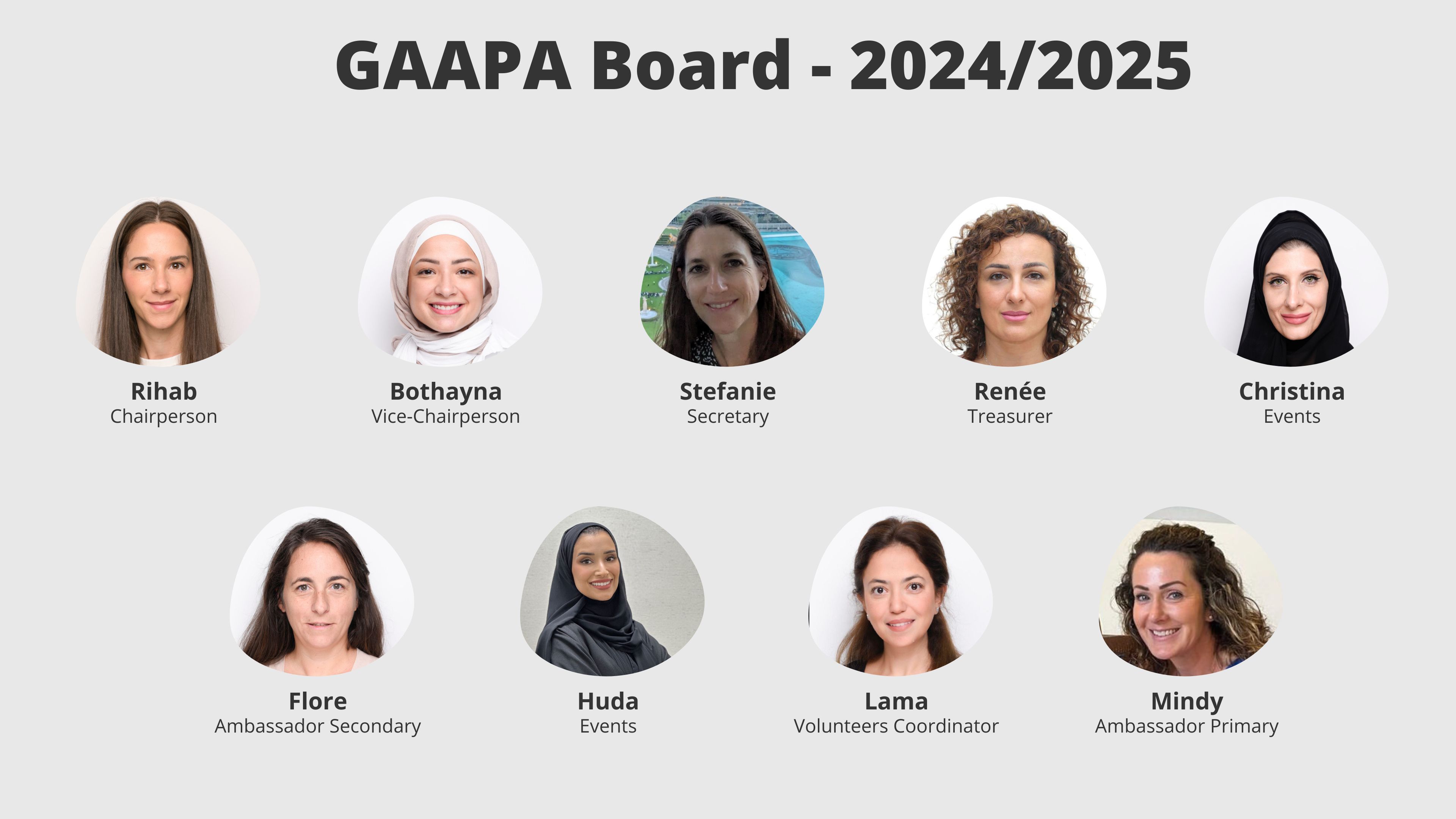 GAAPA 24-25 Board Members